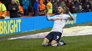 Louis Moult Celebrates Scoring Against Forest