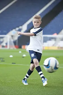 Hartlepool United, Tuesday 9th August Prints: Mascot Showdown: Fueling the Passionate Rivalry between Preston North End and Hartlepool United (August 9)