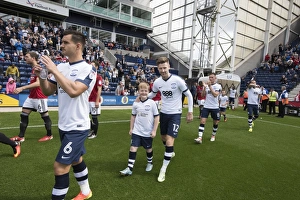 Fulham, Saturday 13th August Prints: Mascots Clash: Preston North End vs. Fulham, August 13th, 2016/17