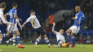 Ipswich Town V PNE, Saturday 4th November 2017 Prints: November Showdown 2017: Battle of the Championship - Preston North End vs Ipswich Town