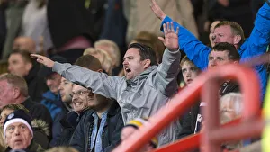 Fans: Bristol City V PNE, Saturday 10th November 2018 Prints: Passionate Clash: Bristol City vs Preston North End
