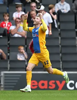 Paul Gallagher Scores First Goal for Preston North End Against Milton Keynes Dons in Sky Bet Championship Match