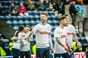 PNE V Bristol City, Saturday 2nd March 2019 Prints: Paul Gallagher's Double Delight: Preston North End's Triumph Over Bristol City (March 2)