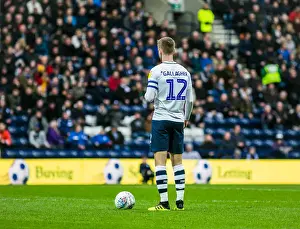 PNE V Bristol City, Saturday 2nd March 2019 Prints: Paul Gallagher's Stellar Display in Preston North End's Home Kit vs Bristol City (2nd March 2019)