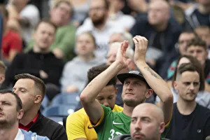 PNE Fan Applauds Team At Deepdale