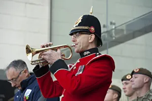 Remembrance Prints: PNE Remembers As A Bugler Plays The Last Post