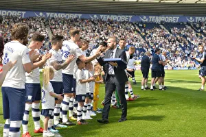 PNE V Burton Albion, Sunday 6th May 2018 Prints: PNE v Burton Albion John Welsh and team