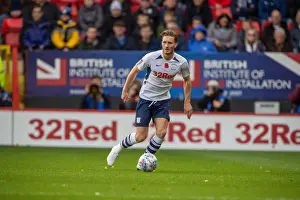 Preston North End Football Club Charlton v Preston North End SkyBet Championship match at The Valley