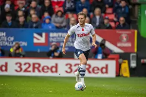 Preston North End Football Club Charlton v Preston North End SkyBet Championship match at The Valley