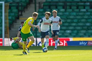 : Preston North End Football Club Norwich City v Preston North End SkyBet Championship match at Carrow Road