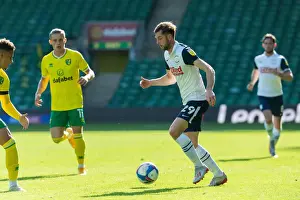 : Preston North End Football Club Norwich City v Preston North End SkyBet Championship match at Carrow Road