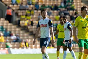 : Preston North End Football Club Norwich City v Preston North End SkyBet Championship match at Carrow Road