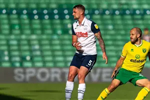 : Preston North End Football Club Norwich City v Preston North End SkyBet Championship match at Carrow Road