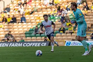: Preston North End Football Club Norwich City v Preston North End SkyBet Championship match at Carrow Road