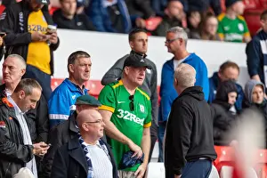 Nottingham Forrest V PNE, Saturday 31st August Prints: Preston North End Football Club Nottingham Forest v Preston North End SkyBet Championship match at the City Ground
