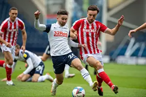 : Preston North End Football Club Preston North End v Stoke City SkyBet Championship match at Deepdale