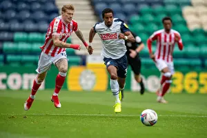 : Preston North End Football Club Preston North End v Stoke City SkyBet Championship match at Deepdale