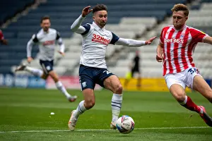 : Preston North End Football Club Preston North End v Stoke City SkyBet Championship match at Deepdale