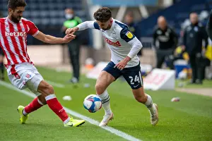 : Preston North End Football Club Preston North End v Stoke City SkyBet Championship match at Deepdale