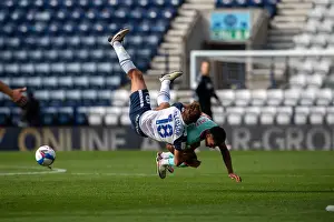 : Preston North End Football Club Preston North End v Swansea City SkyBet Championship match at Deepdale