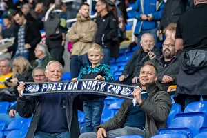 Reading V PNE, Saturday 19th October 2019 Prints: Preston North End Football Club Reading v Preston North End SkyBet Championship match at the Madejski Stadium