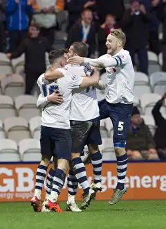 Goal Celebration Prints: Preston North End: Unforgettable Moments - Epic Goal Celebrations: A Visual Collection