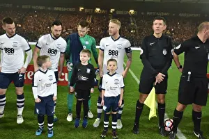 Arsenal, Saturday 7th January 2017 Prints: Preston North End vs. Arsenal: A Pride-Fueled Mascot Showdown (January 7, 2017)