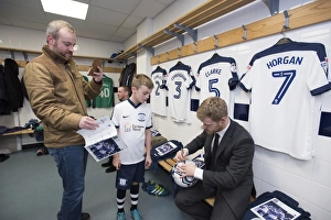 Brighton And Hove Albion, Saturday 14th January 2017 Prints: Preston North End vs Brighton & Hove Albion: Mascot Showdown - SkyBet Championship Battle at Deepdale (January 14)