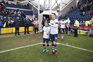 Brighton And Hove Albion, Saturday 14th January 2017 Prints: Preston North End vs Brighton & Hove Albion: Mascot Showdown - SkyBet Championship Battle at Deepdale (January 14)