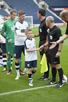 Hartlepool United, Tuesday 9th August Prints: Preston North End vs Hartlepool United Mascot Clash (August 9, 2016)