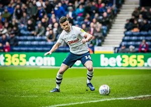 PNE V Bristol City, Saturday 2nd March 2019 Prints: Preston North End's Andrew Hughes in Action against Bristol City - March 2