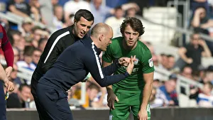 QPR V PNE, Saturday 14th April 2018 Prints: QPR v PNE Ben Pearson and Alex Neil (2)