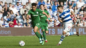QPR V PNE, Saturday 14th April 2018 Prints: QPR v PNE Callum Robinson (11)
