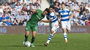 QPR V PNE, Saturday 14th April 2018 Prints: QPR v PNE Callum Robinson (13)