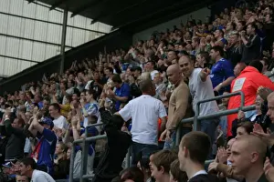 A Sea of Passion: Preston North End FC Fans Unwavering Support - Devoted Supporters Photos