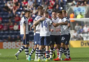 Goal Celebration Prints: September Showdown: Preston North End vs Barnsley (2016/17)