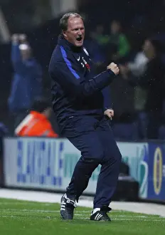 2015 Prints: Simon Grayson's Euphoric Moment: Preston North End's Goal vs