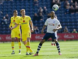 PNE V MK Dons, Saturday 16th April 2016, SkyBet Championship Prints: SkyBet Championship: Preston North End vs MK Dons Clash, April 16, 2016
