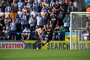 PNE V Sheffield Wednesday. Saturday 24th August 2019 Prints: SkyBet Championship Showdown: Declan Rudd in Action - Preston North End vs Sheffield Wednesday (August 24)