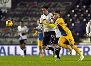 Derby County V PNE, Tuesday 2nd February 2016, SkyBet Championship Prints: SkyBet Championship Showdown: Derby County vs