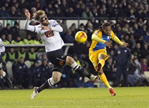 Derby County V PNE, Tuesday 2nd February 2016, SkyBet Championship Prints: SkyBet Championship Showdown: Derby County vs. Preston North End - February 2016