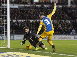 Derby County V PNE, Tuesday 2nd February 2016, SkyBet Championship Prints: SkyBet Championship Showdown: Derby County vs. Preston North End, February 2016