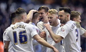 Goal Celebration Prints: SkyBet Championship Showdown: Wolves vs. Preston North End - February 13, 2016