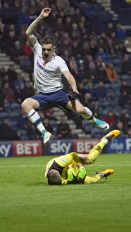 PNE V Aston Villa, Wednesday 1st November 2017 Prints: Thrilling Showdown: Preston North End vs Aston Villa - 1st November 2017